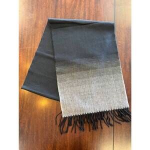 NEW SILVERSILK unisex premium cashmere scarf in grayscale